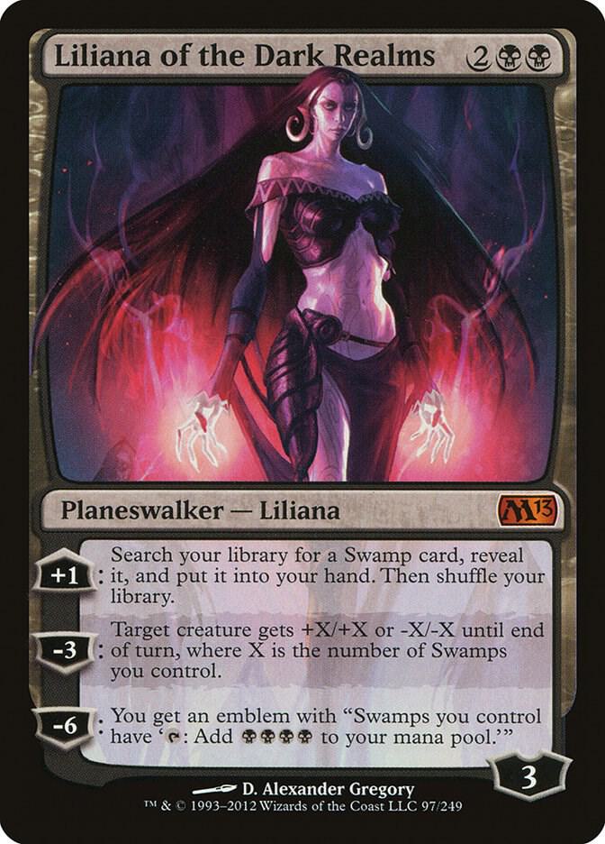Liliana of the Dark Realms 97 (Magic 2013 (M13))  | Good Games Adelaide SA