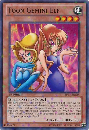 Toon Gemini Elf [BP01-EN128] Starfoil Rare | Good Games Adelaide SA