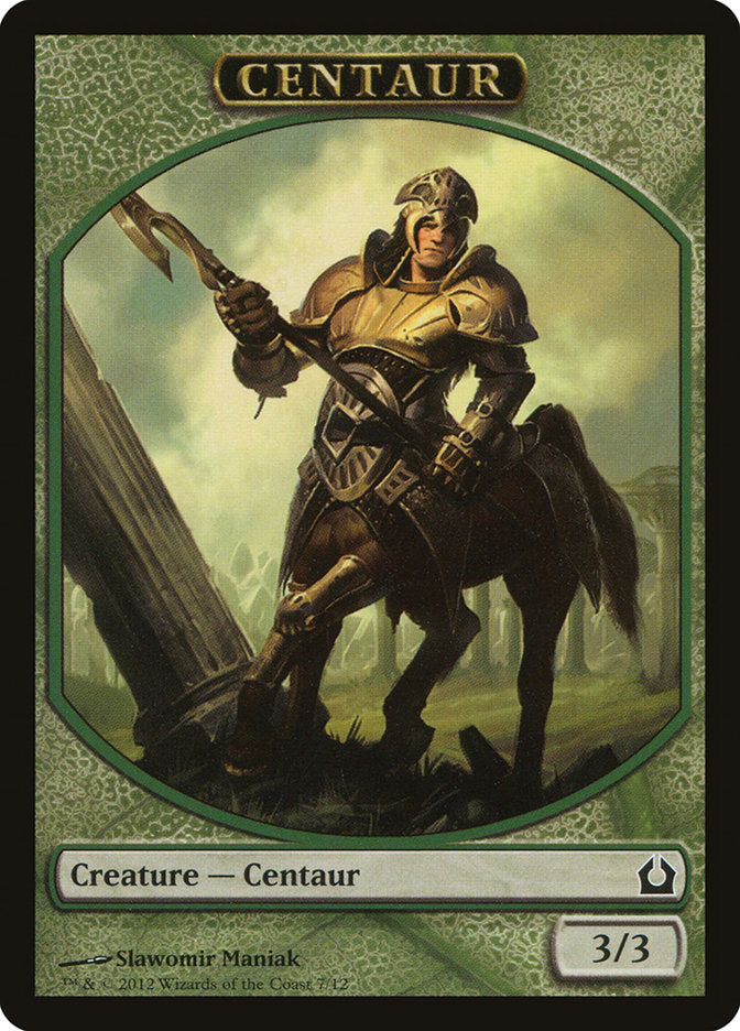 Centaur Token [Return to Ravnica Tokens] | Good Games Adelaide SA