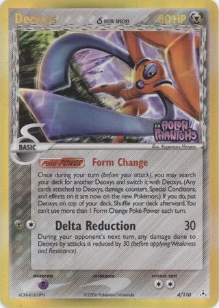 Deoxys (4/110) (Delta Species) (Stamped) [EX: Holon Phantoms] | Good Games Adelaide SA