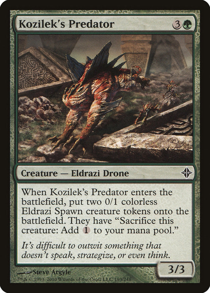 Kozilek's Predator [Rise of the Eldrazi] | Good Games Adelaide SA