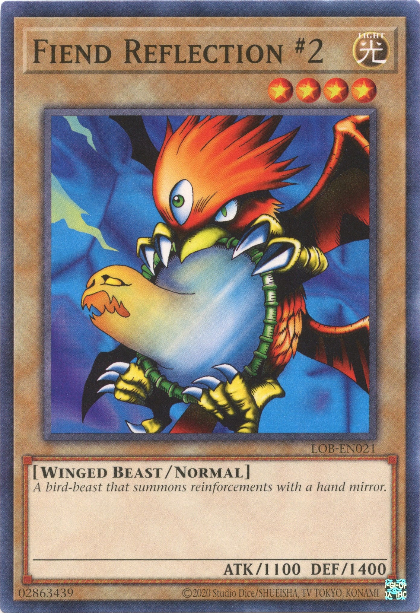 Fiend Reflection #2 (25th Anniversary) [LOB-EN021] Common | Good Games Adelaide SA