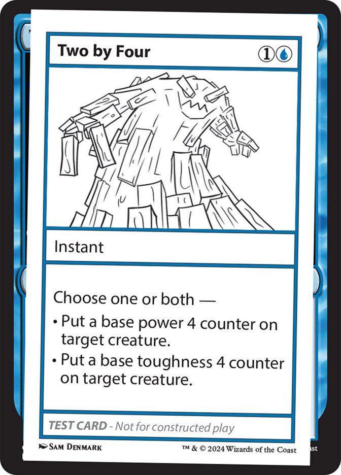 Two by Four  (Mystery Booster 2 Playtest Cards)  | Good Games Adelaide SA