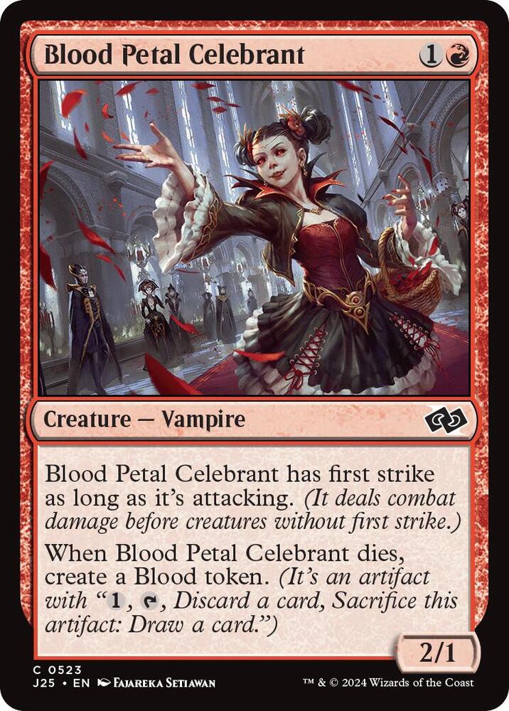 Blood Petal Celebrant 523 (Foundations Jumpstart)  | Good Games Adelaide SA