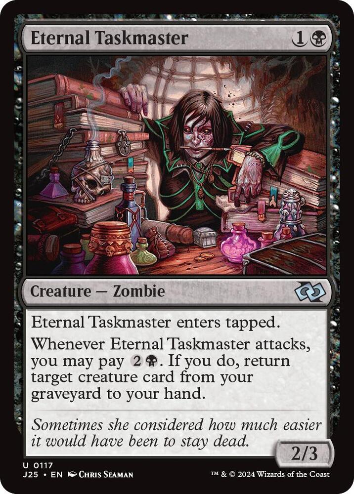 Eternal Taskmaster 117 (Foundations Jumpstart)  | Good Games Adelaide SA