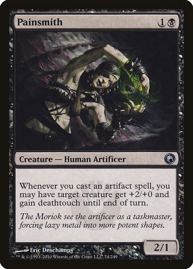 Painsmith 74 (Scars of Mirrodin)  - Foil | Good Games Adelaide SA