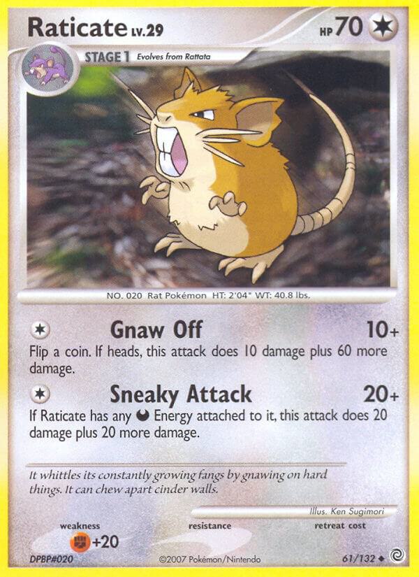 Raticate 61/132 (Secret Wonders)  | Good Games Adelaide SA