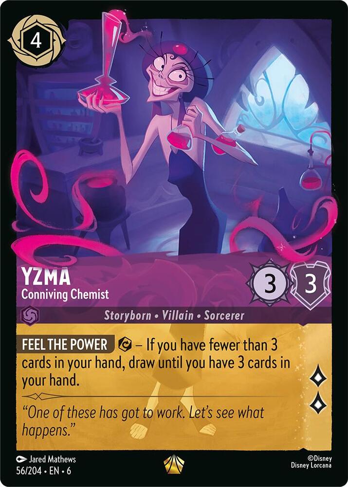 Yzma Conniving Chemist 56/204 (Azurite Sea)  | Good Games Adelaide SA