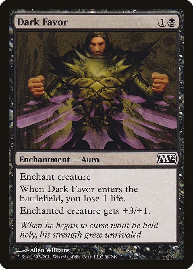 Dark Favor 89 (Magic 2012 (M12))  | Good Games Adelaide SA