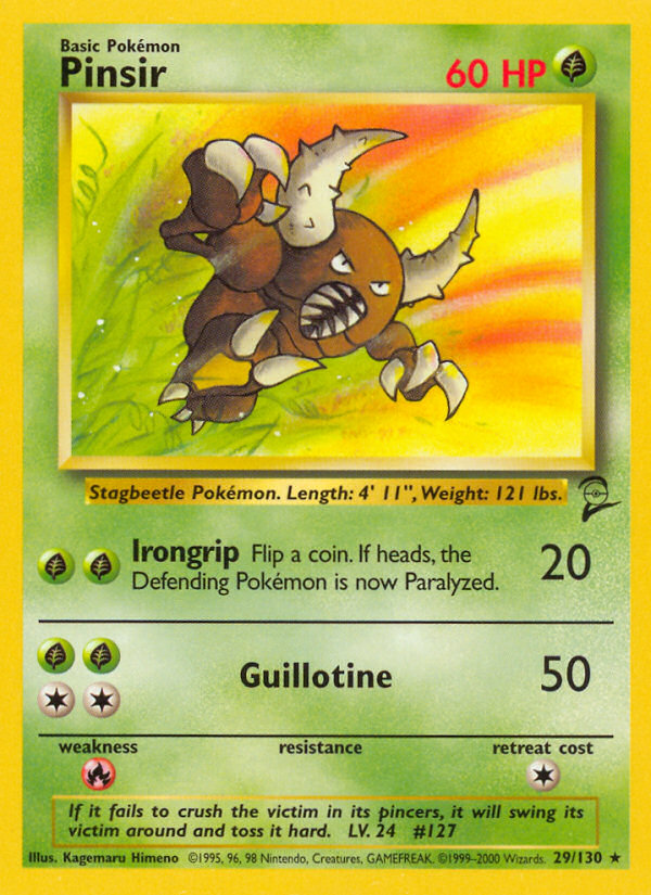 Pinsir (29/130) [Base Set 2] | Good Games Adelaide SA