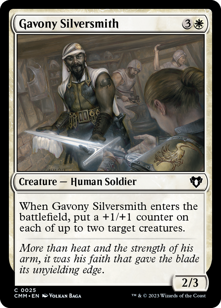 Gavony Silversmith [Commander Masters] | Good Games Adelaide SA