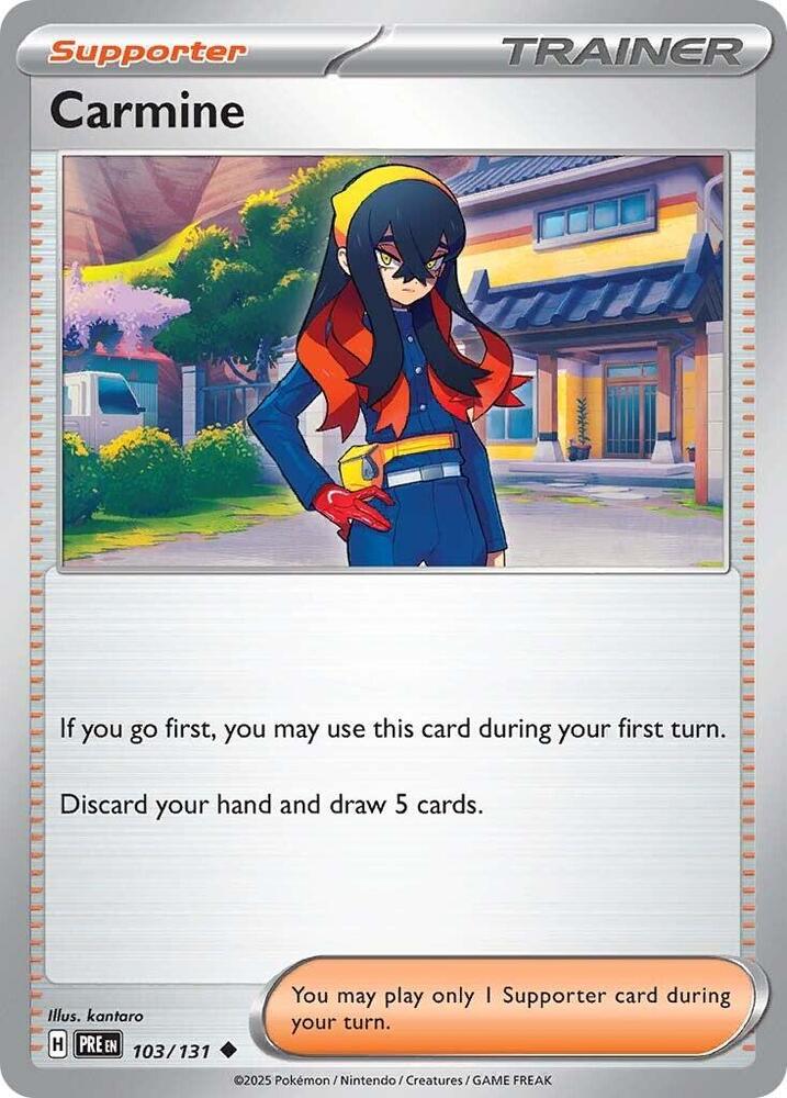 Carmine (103/131) [Scarlet & Violet: Prismatic Evolutions] | Good Games Adelaide SA