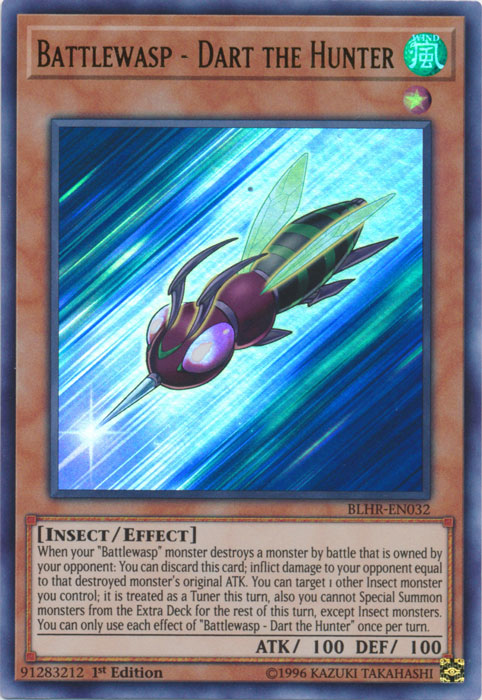 Battlewasp - Dart the Hunter [BLHR-EN032] Ultra Rare | Good Games Adelaide SA