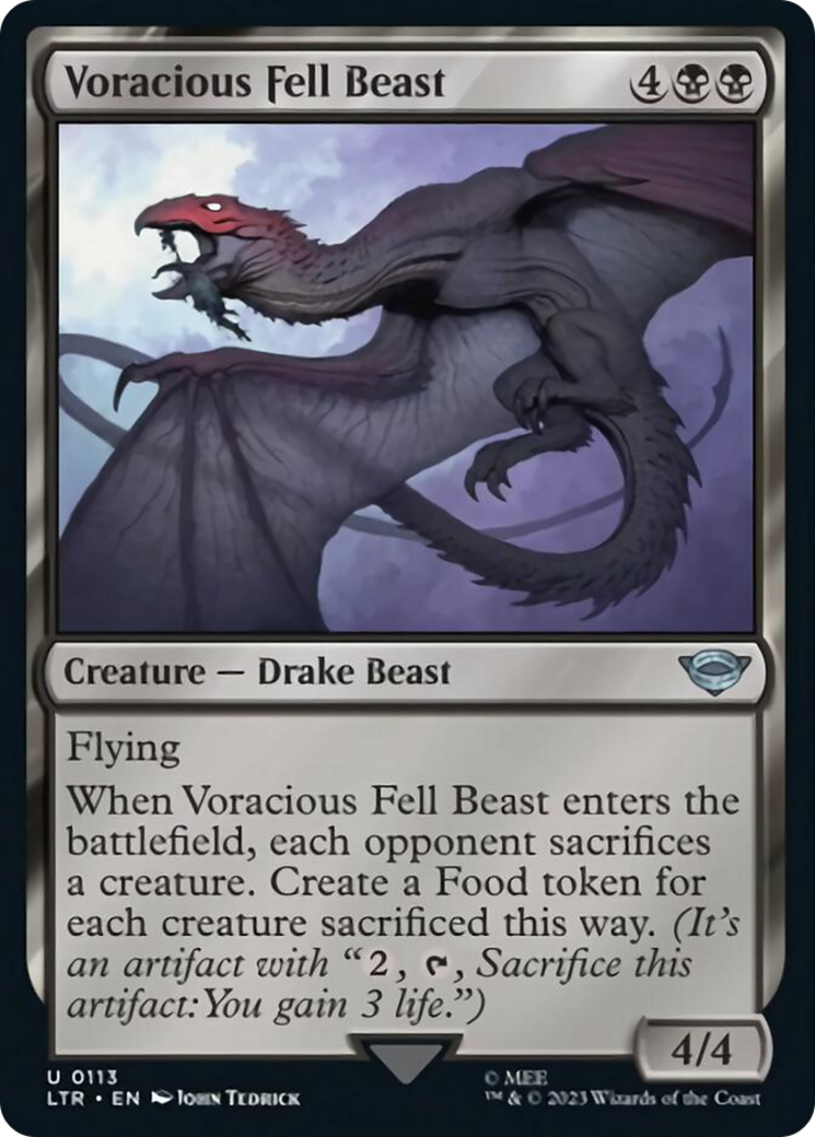 Voracious Fell Beast [The Lord of the Rings: Tales of Middle-Earth] | Good Games Adelaide SA