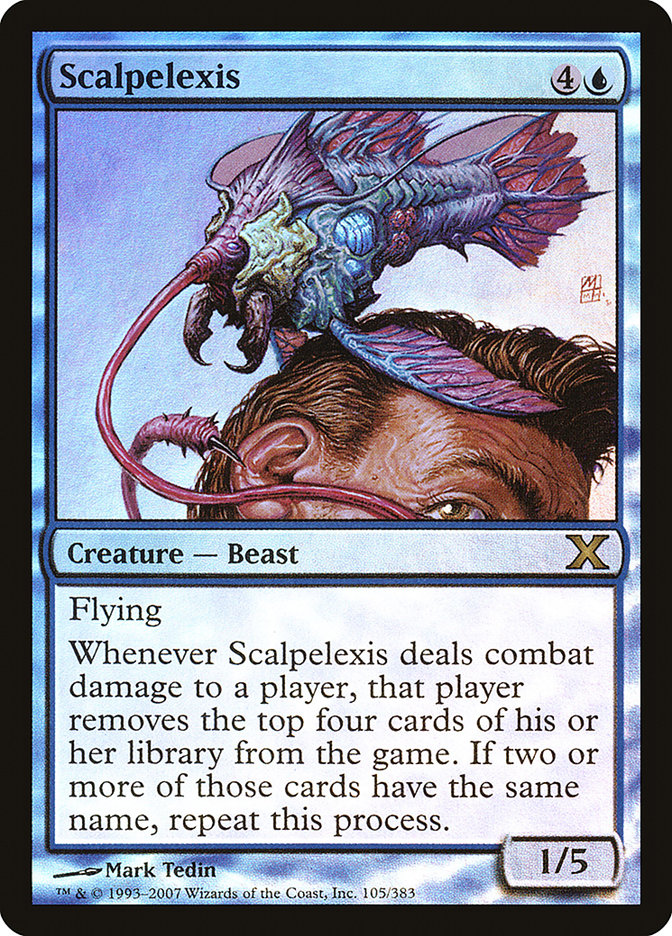 Scalpelexis (Premium Foil) [Tenth Edition] | Good Games Adelaide SA