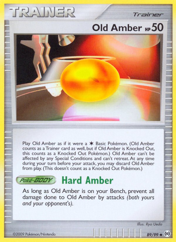 Old Amber (89/99) [Platinum: Arceus] | Good Games Adelaide SA