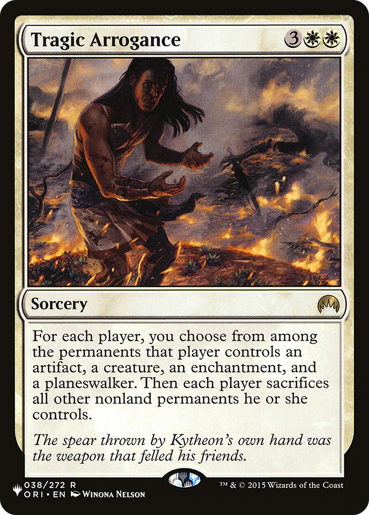 Tragic Arrogance [The List] | Good Games Adelaide SA