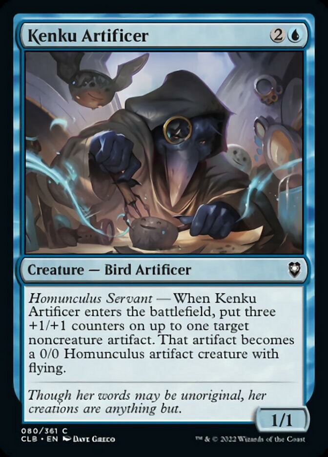 Kenku Artificer [Commander Legends: Battle for Baldur's Gate] | Good Games Adelaide SA