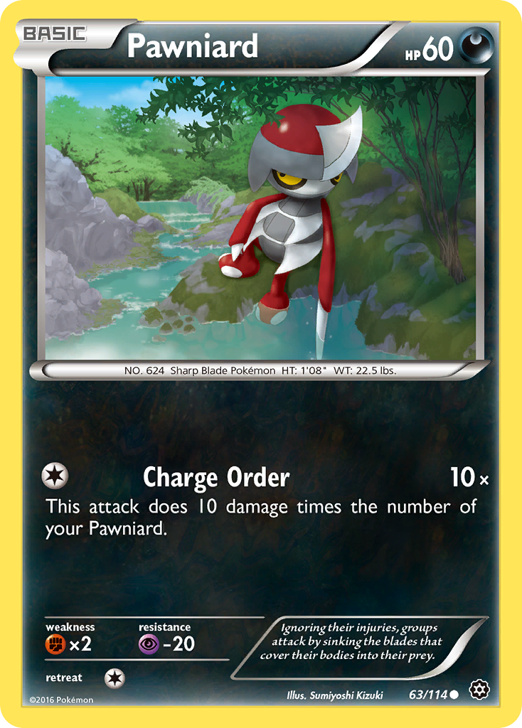 Pawniard (63/114) [XY: Steam Siege] | Good Games Adelaide SA