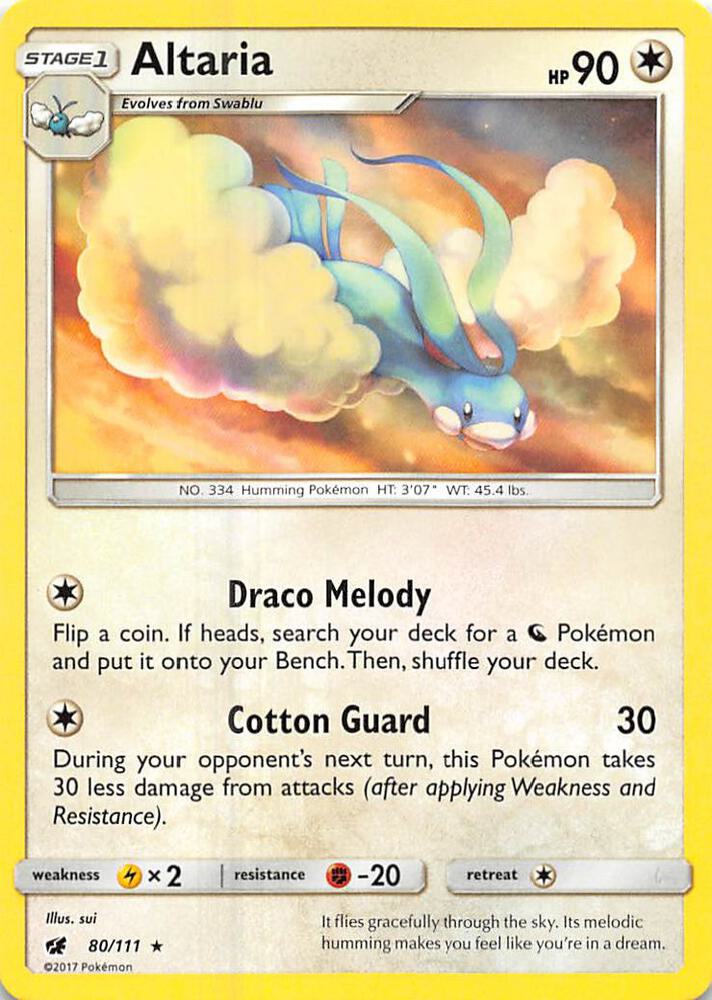 Altaria 80/111 (SM - Crimson Invasion)  | Good Games Adelaide SA