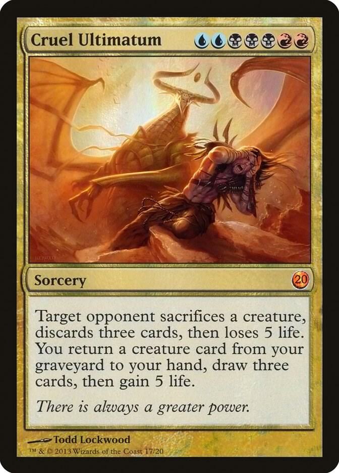 Cruel Ultimatum 17 (From the Vault: Twenty)  - Foil | Good Games Adelaide SA