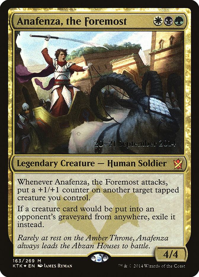 Anafenza the Foremost 163 (Prerelease Cards)  - Foil | Good Games Adelaide SA