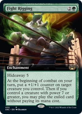 Fight Rigging Extended Art 430 (Streets of New Capenna)  - Foil | Good Games Adelaide SA