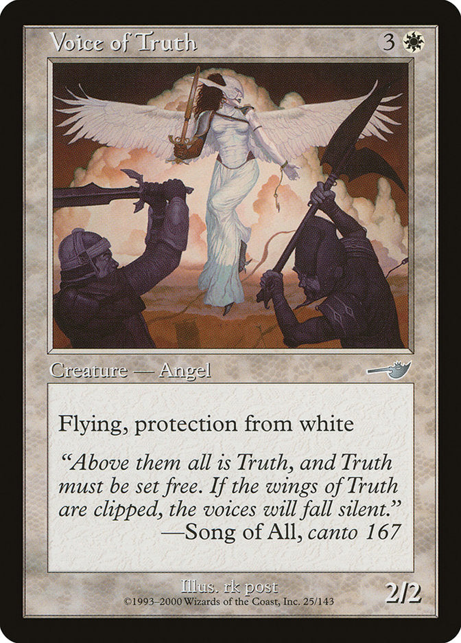 Voice of Truth 25 (Nemesis)  - Foil | Good Games Adelaide SA