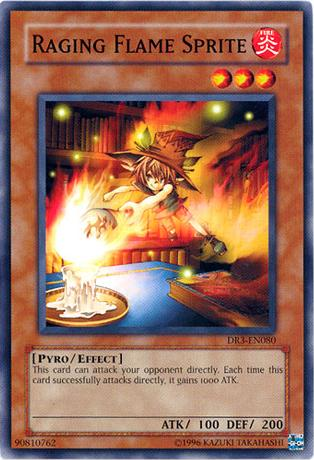 Raging Flame Sprite [DR3-EN080] Common | Good Games Adelaide SA