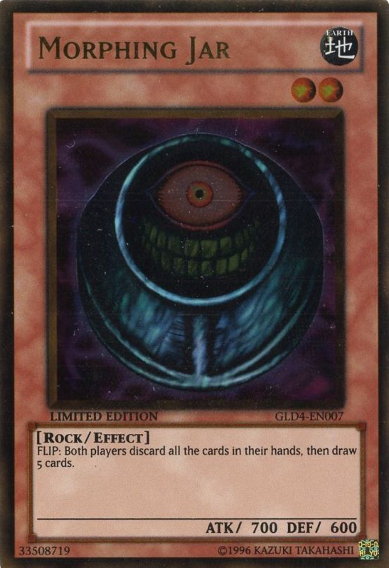 Morphing Jar [GLD4-EN007] Gold Rare | Good Games Adelaide SA