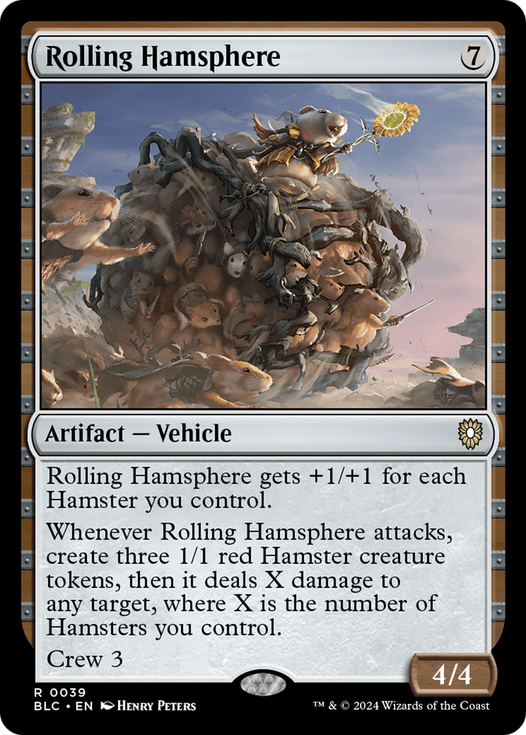 Rolling Hamsphere [Bloomburrow Commander] | Good Games Adelaide SA