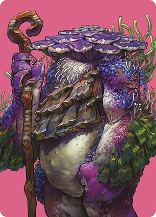 Slimefoot the Stowaway Art Card 59 (Art Series: Commander Masters)  | Good Games Adelaide SA