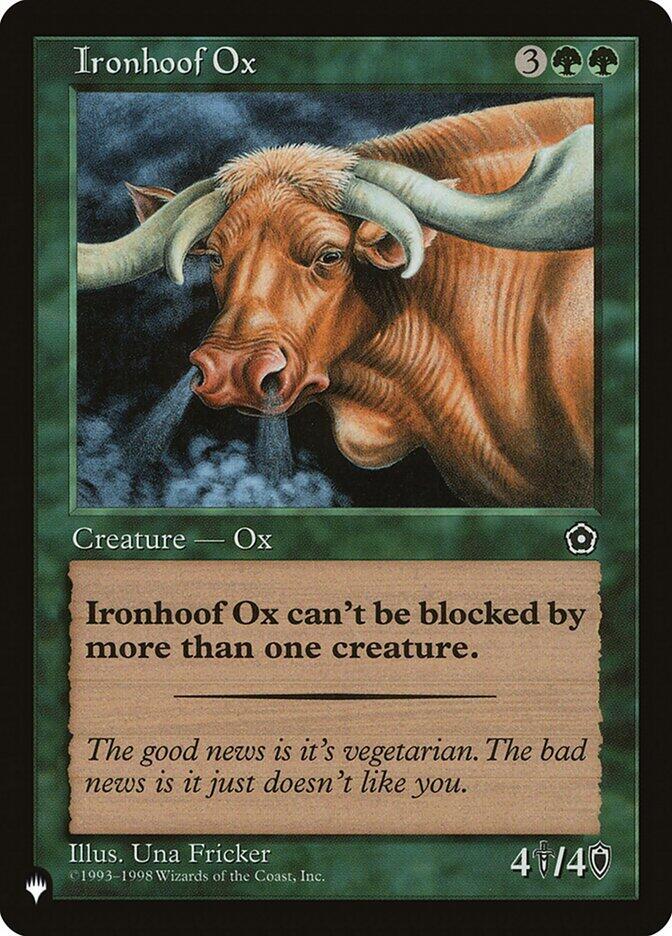 Ironhoof Ox  (The List Reprints)  | Good Games Adelaide SA
