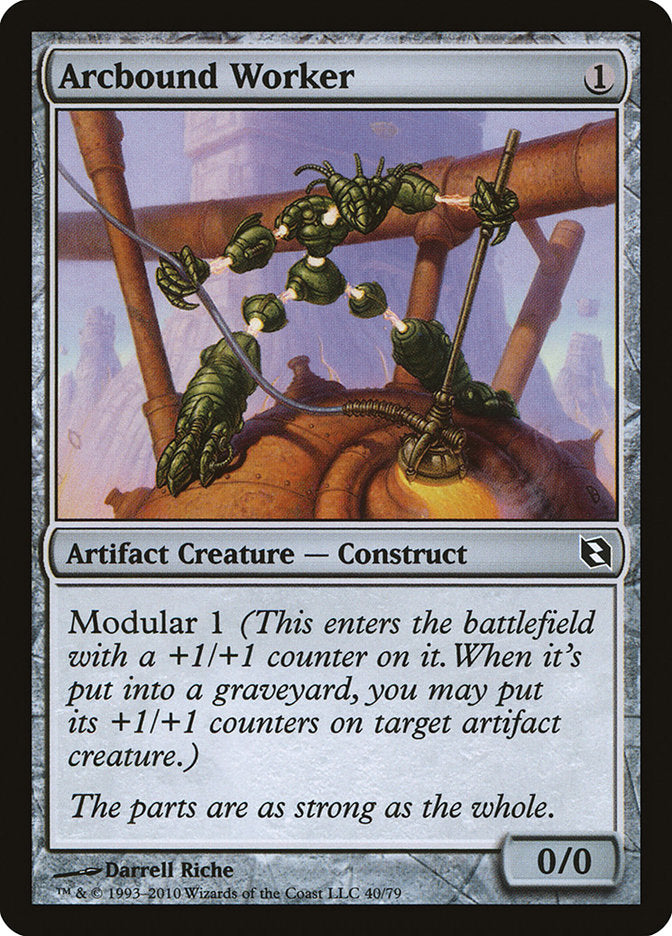 Arcbound Worker [Duel Decks: Elspeth vs. Tezzeret] | Good Games Adelaide SA