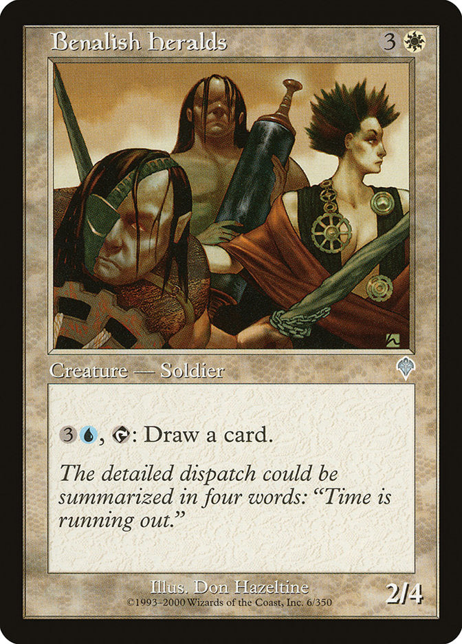 Benalish Heralds 6 (Invasion)  - Foil | Good Games Adelaide SA