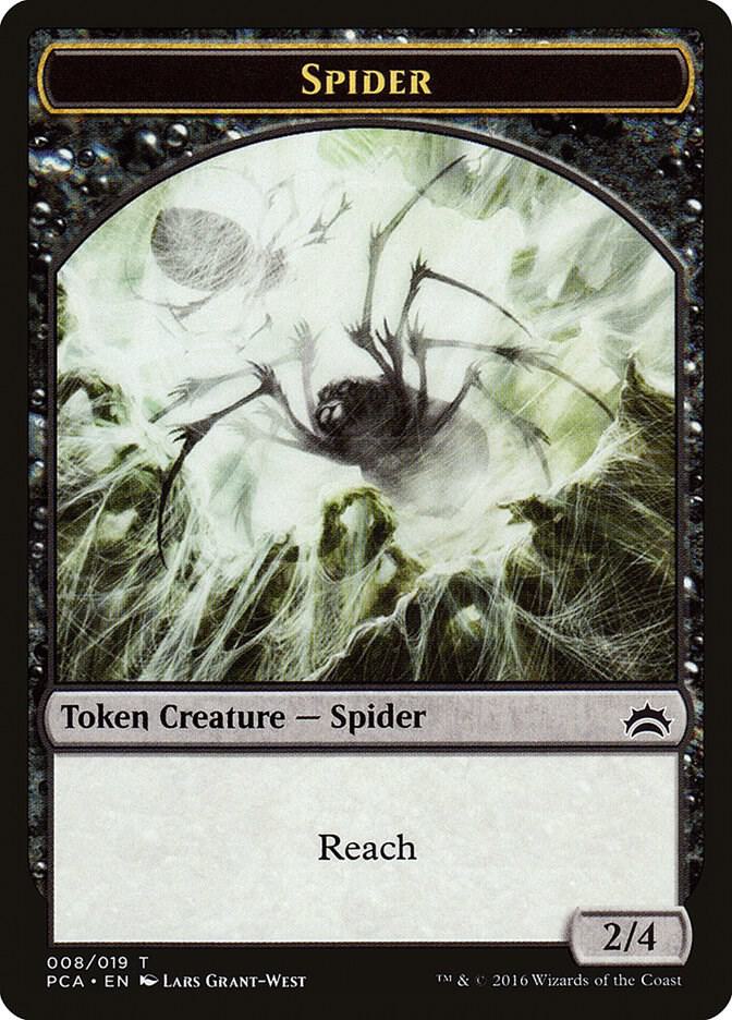 Spider // Saproling 8 // 19 (Planechase Anthology)  | Good Games Adelaide SA