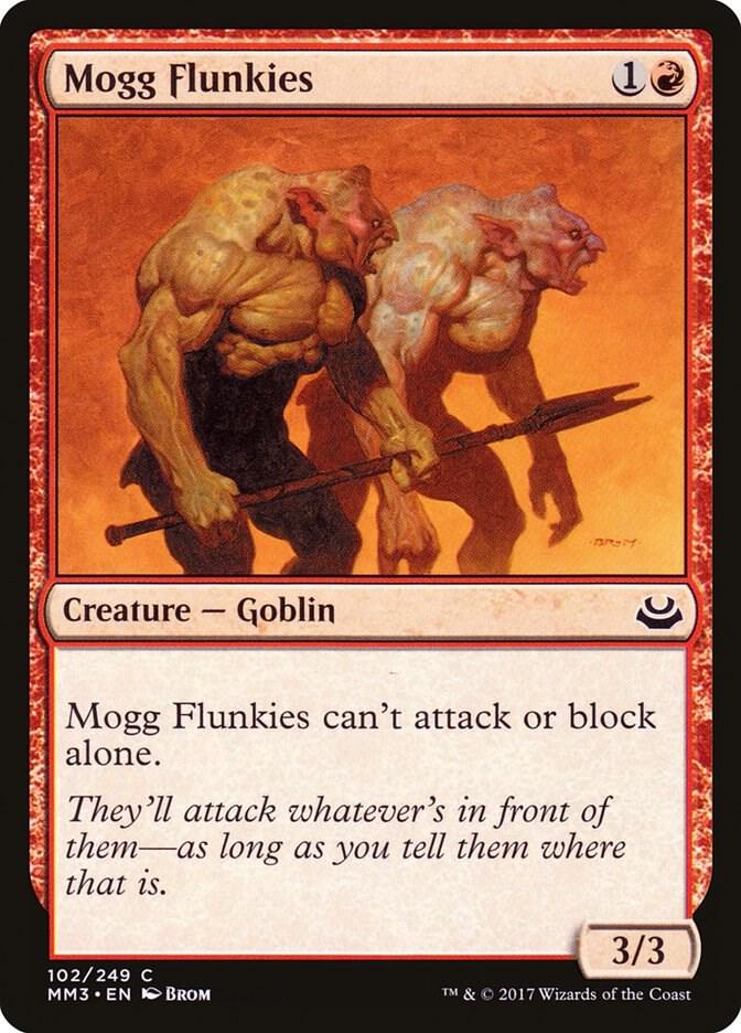 Mogg Flunkies 102 (Modern Masters 2017)  | Good Games Adelaide SA