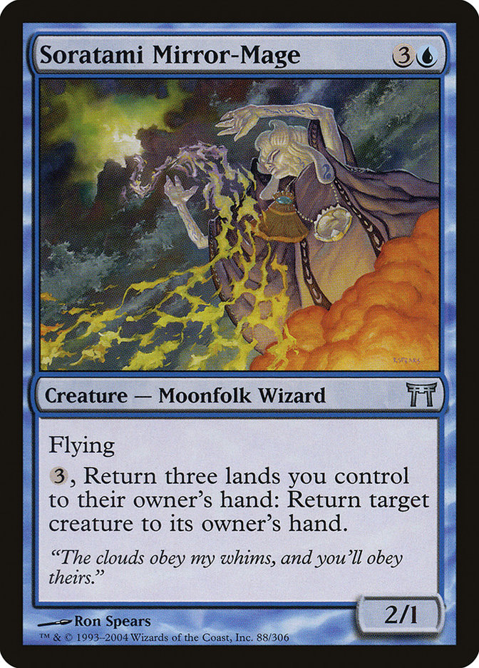 Soratami Mirror-Mage 88 (Champions of Kamigawa)  - Foil | Good Games Adelaide SA