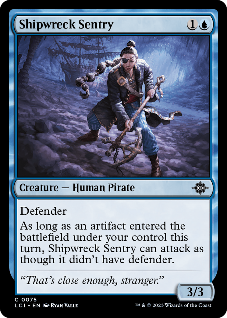 Shipwreck Sentry [The Lost Caverns of Ixalan] | Good Games Adelaide SA