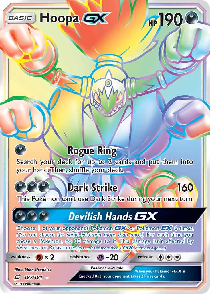 Hoopa GX (187/181) [Sun & Moon: Team Up] | Good Games Adelaide SA