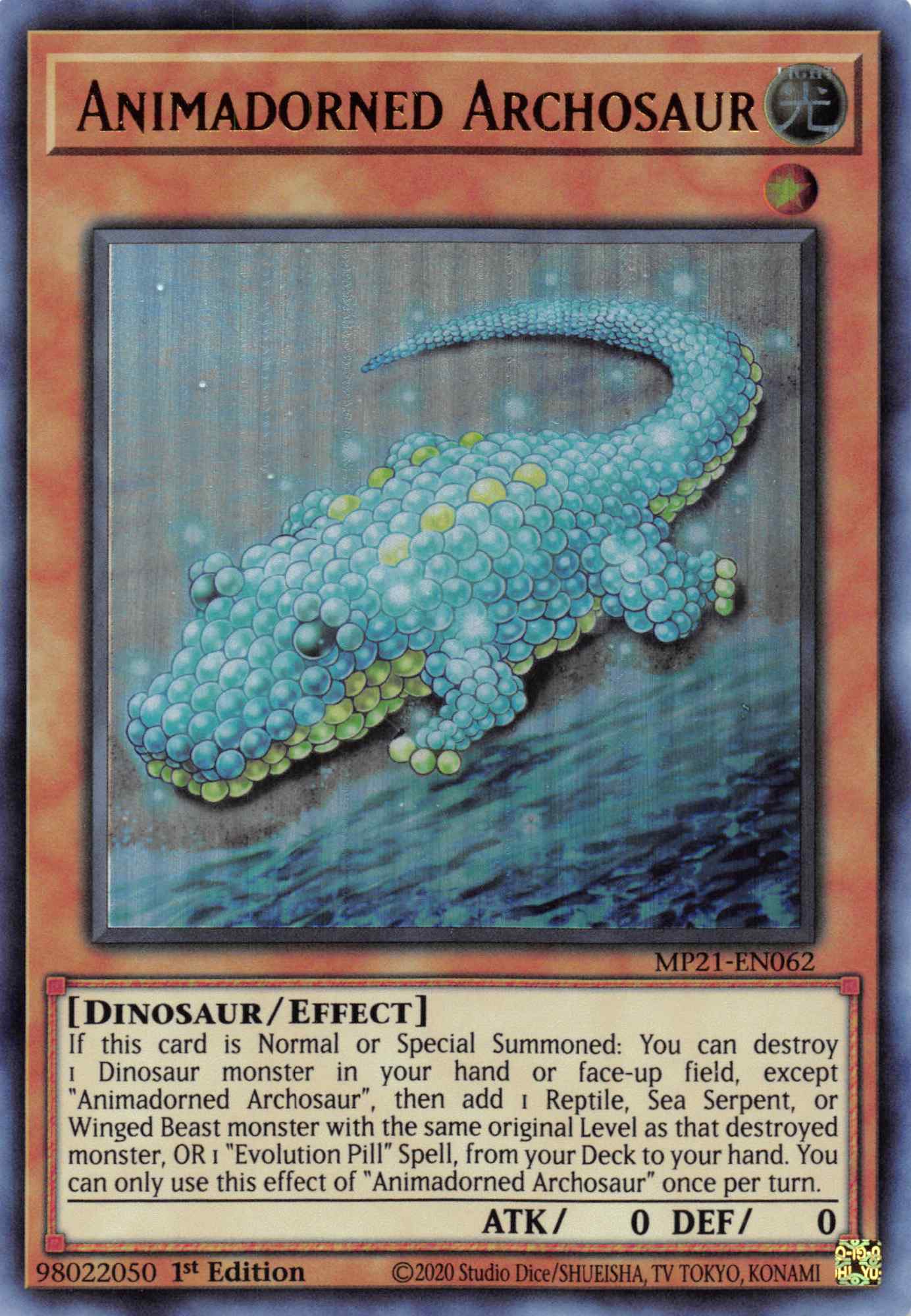 Animadorned Archosaur [MP21-EN062] Ultra Rare | Good Games Adelaide SA