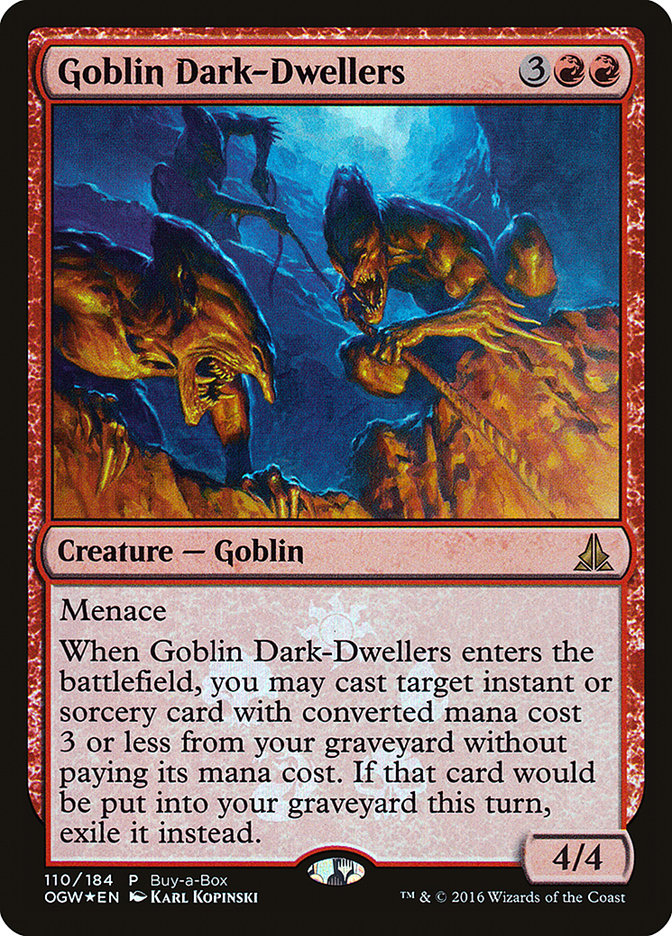Goblin Dark-Dwellers [Oath of the Gatewatch Promos] | Good Games Adelaide SA