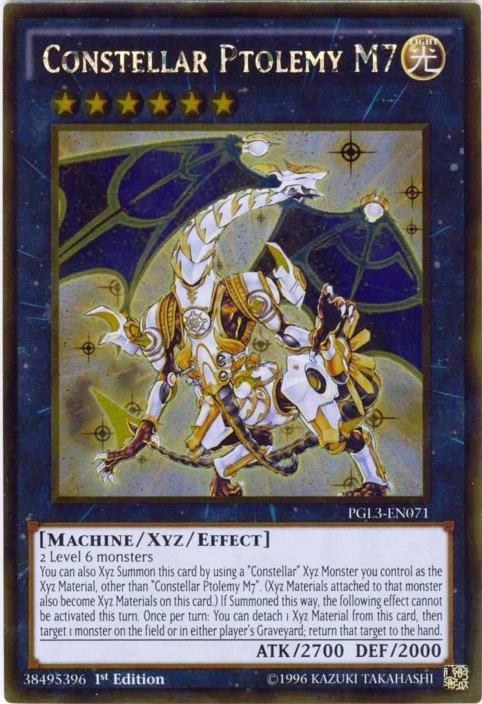 Constellar Ptolemy M7 [PGL3-EN071] Gold Rare | Good Games Adelaide SA