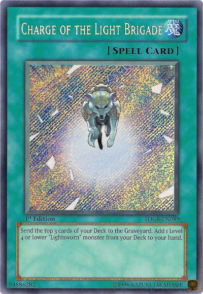 Charge of the Light Brigade [TDGS-EN089] Secret Rare | Good Games Adelaide SA