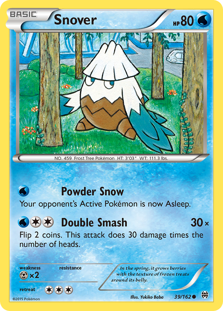 Snover (39/162) [XY: BREAKthrough] | Good Games Adelaide SA