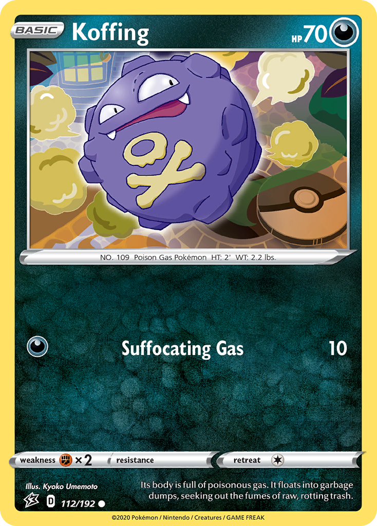 Koffing (112/192) [Sword & Shield: Rebel Clash] | Good Games Adelaide SA