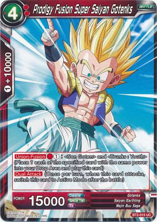 Prodigy Fusion Super Saiyan Gotenks [BT2-015] | Good Games Adelaide SA