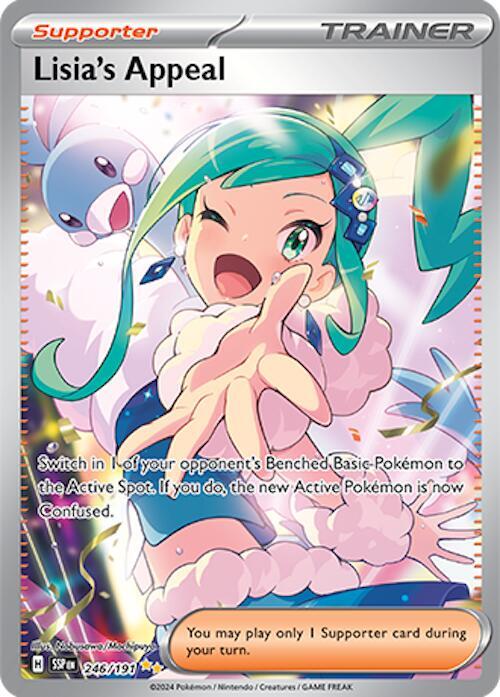 Lisia's Appeal 246/191 (SV08: Surging Sparks)  - Holofoil | Good Games Adelaide SA