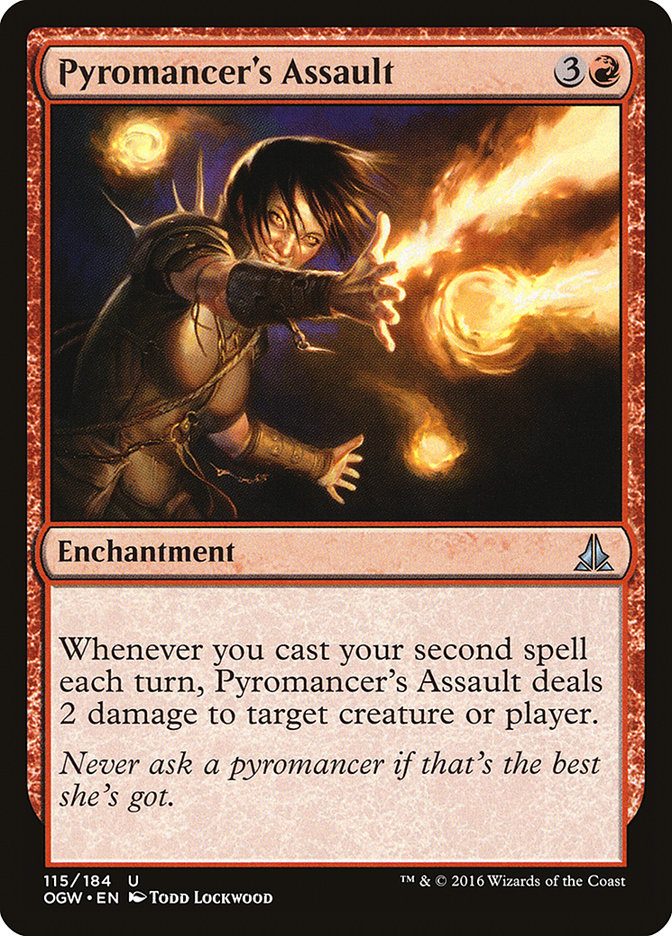 Pyromancer's Assault [Oath of the Gatewatch] | Good Games Adelaide SA
