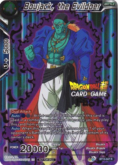 Boujack, the Evildoer (Card Game Fest 2022) (BT13-047) [Tournament Promotion Cards] | Good Games Adelaide SA
